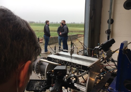 Behind the scenes with Sound Motive shooting on location for Protolaunch